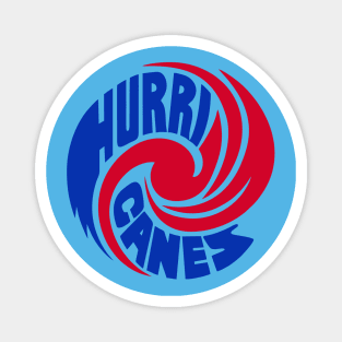 Hurricanes Sports Logo Magnet